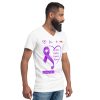 Unisex Short Sleeve V-Neck T-Shirt - Image 3